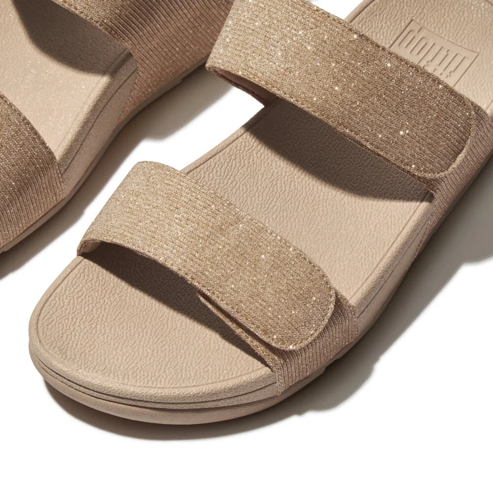 FitFlop LULU Adjustable Shimmerlux Slide