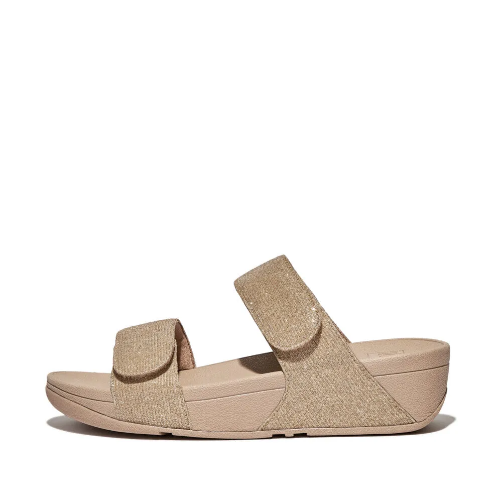 FitFlop LULU Adjustable Shimmerlux Slide