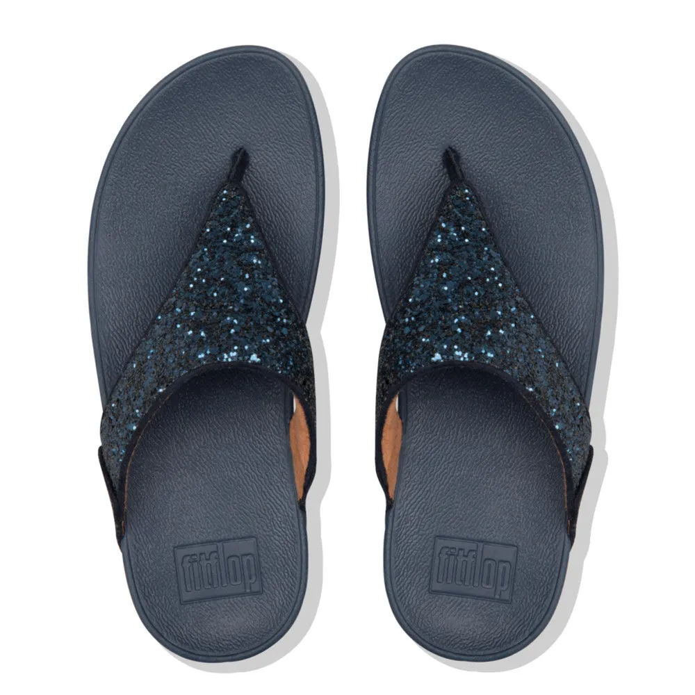 FitFlop LULU Glitter Toe-Thong Sandals