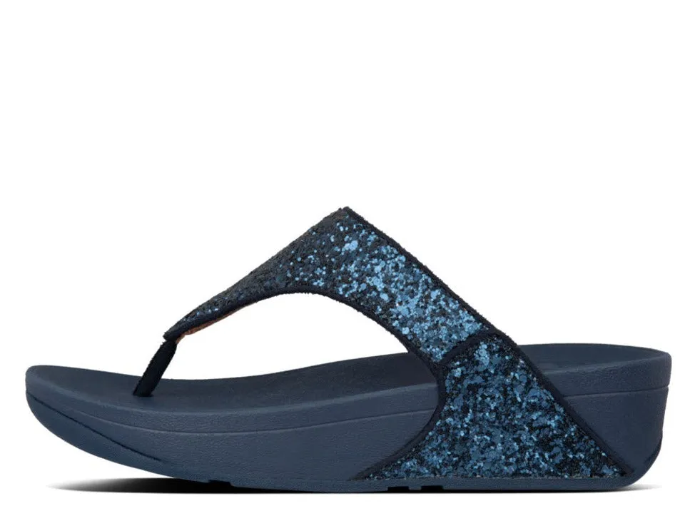 FitFlop LULU Glitter Toe-Thong Sandals