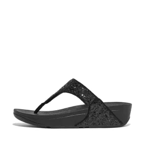 FitFlop LULU Glitter Toe-Thong Sandals