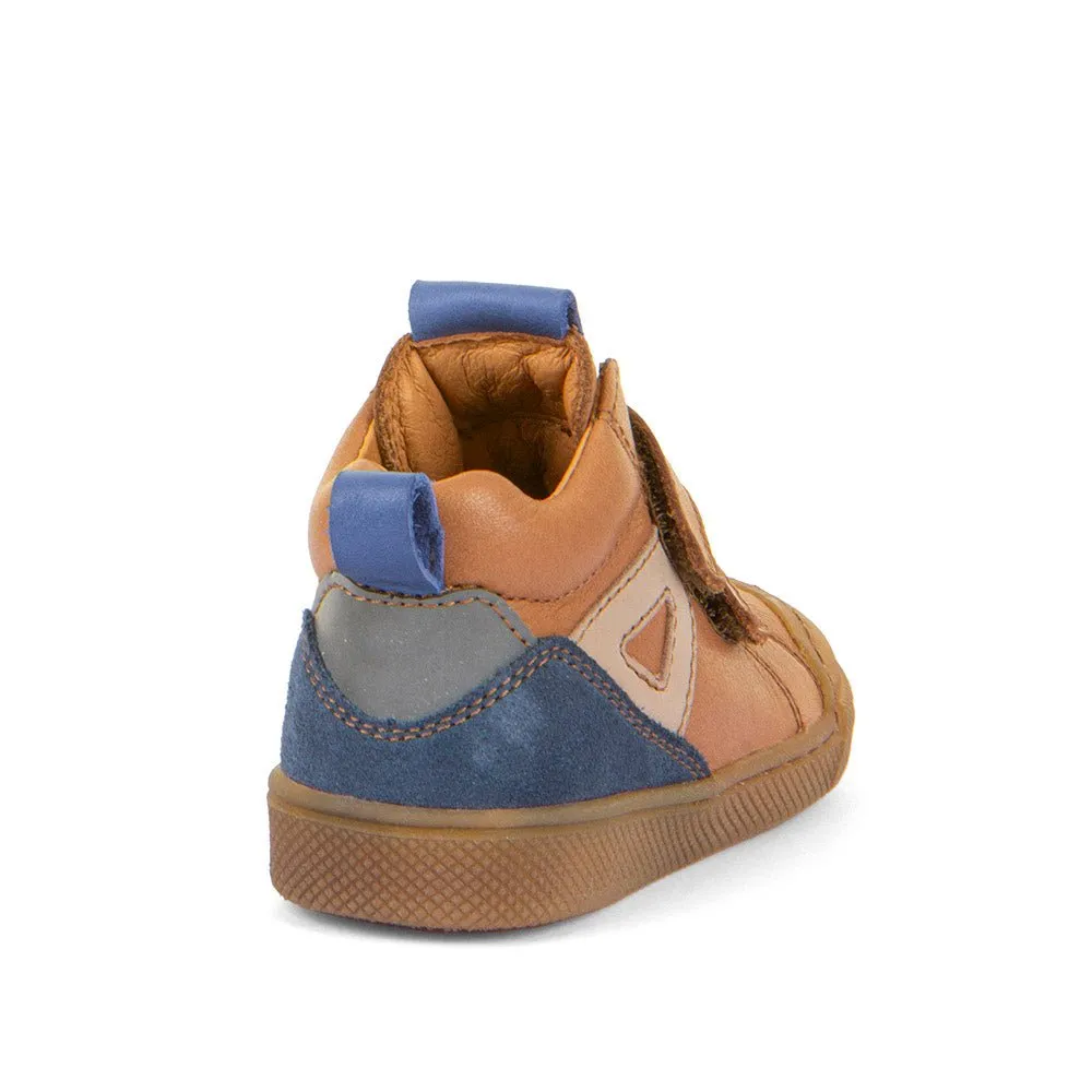 FRODDO - Rosario High Top - Cognac & Blue