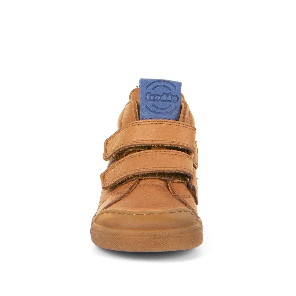 FRODDO - Rosario High Top - Cognac & Blue