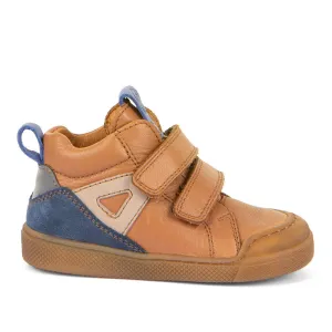 FRODDO - Rosario High Top - Cognac & Blue