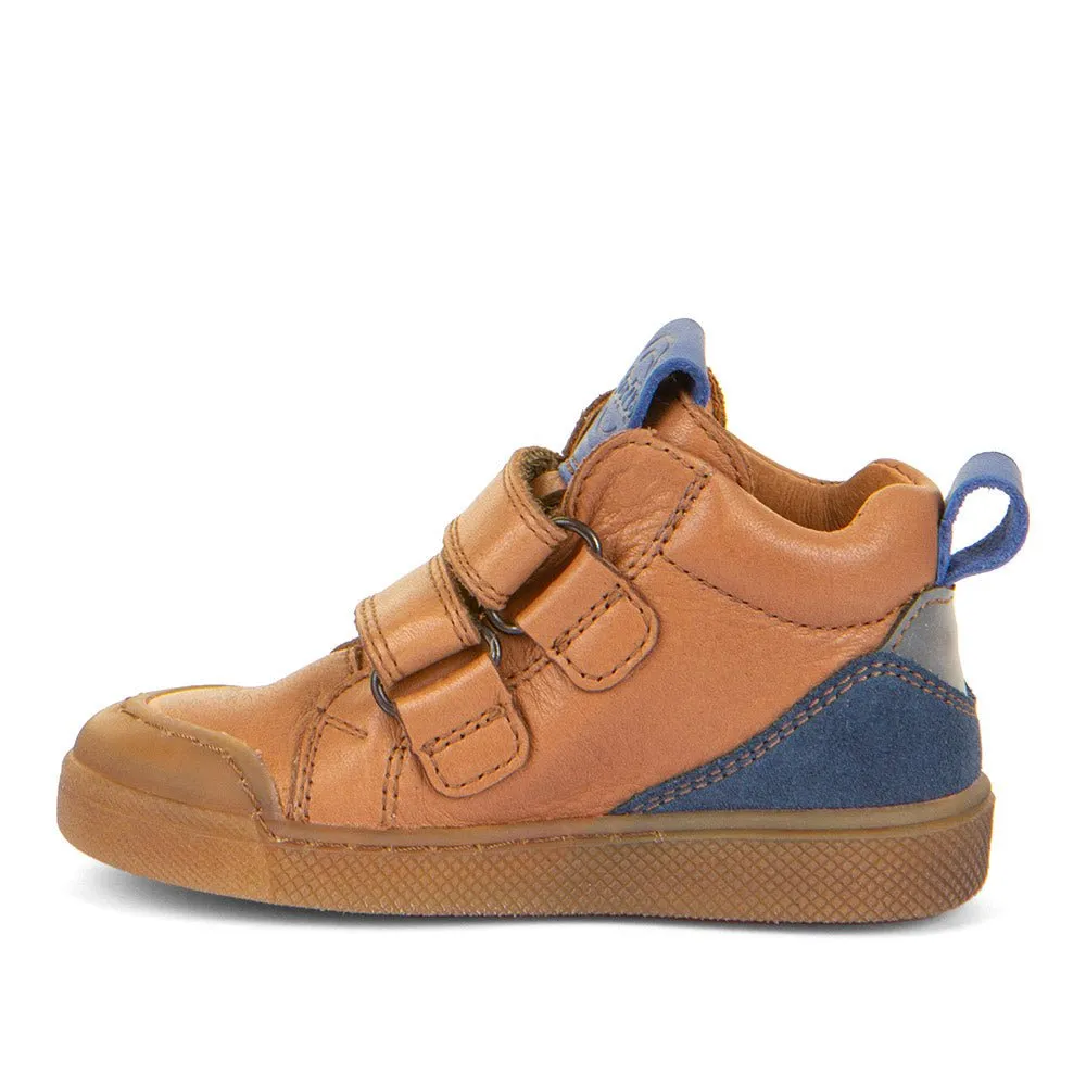 FRODDO - Rosario High Top - Cognac & Blue