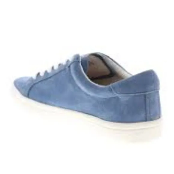 Frye Kerry Low Lace 71351 Aqua Blue Suede Lifestyle Sneakers