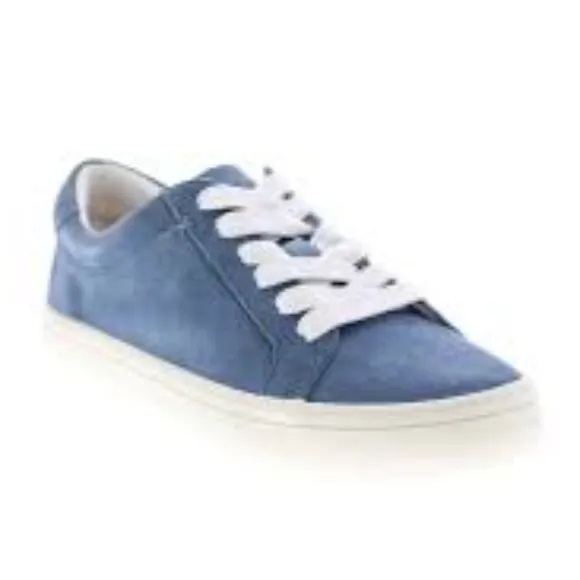 Frye Kerry Low Lace 71351 Aqua Blue Suede Lifestyle Sneakers