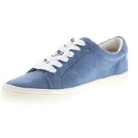 Frye Kerry Low Lace 71351 Aqua Blue Suede Lifestyle Sneakers
