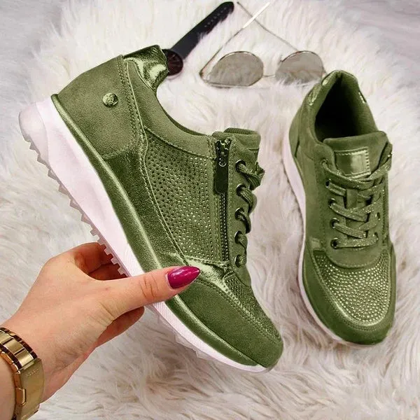 Gabor - Zip-Up Orthopedic Sneakers