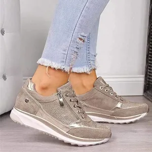 Gabor - Zip-Up Orthopedic Sneakers