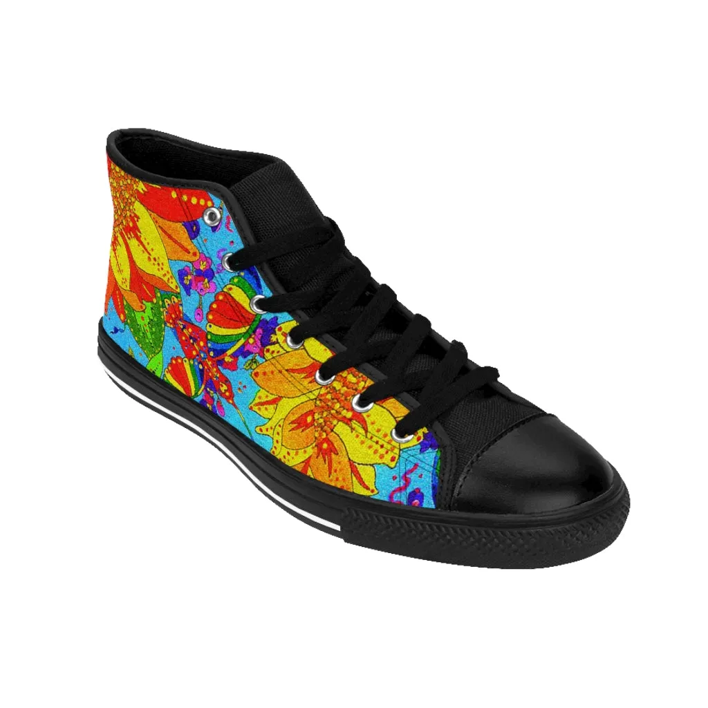 Garden Party - Women's High-top Sneakers