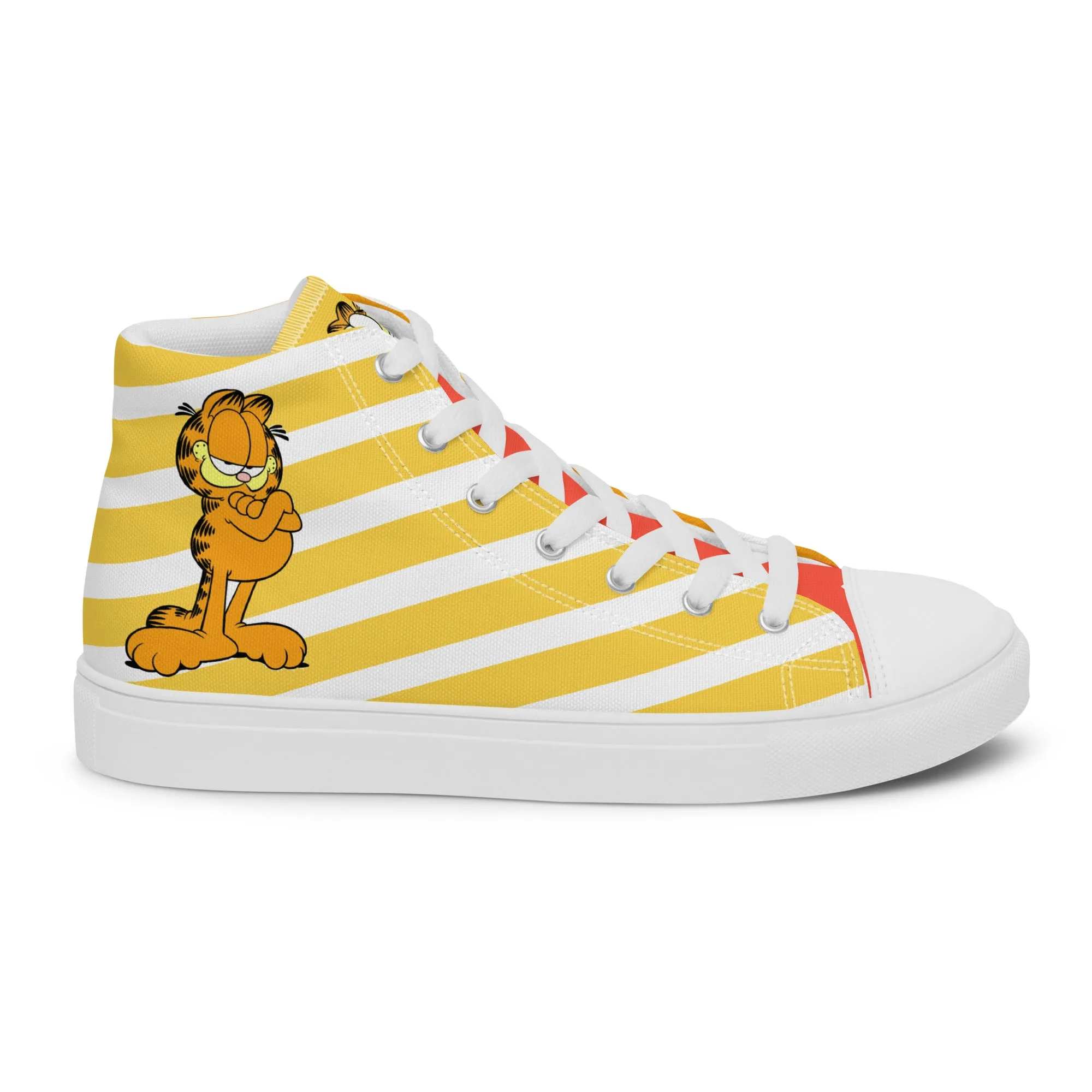Garfield Women's High Top Custom Sneakers