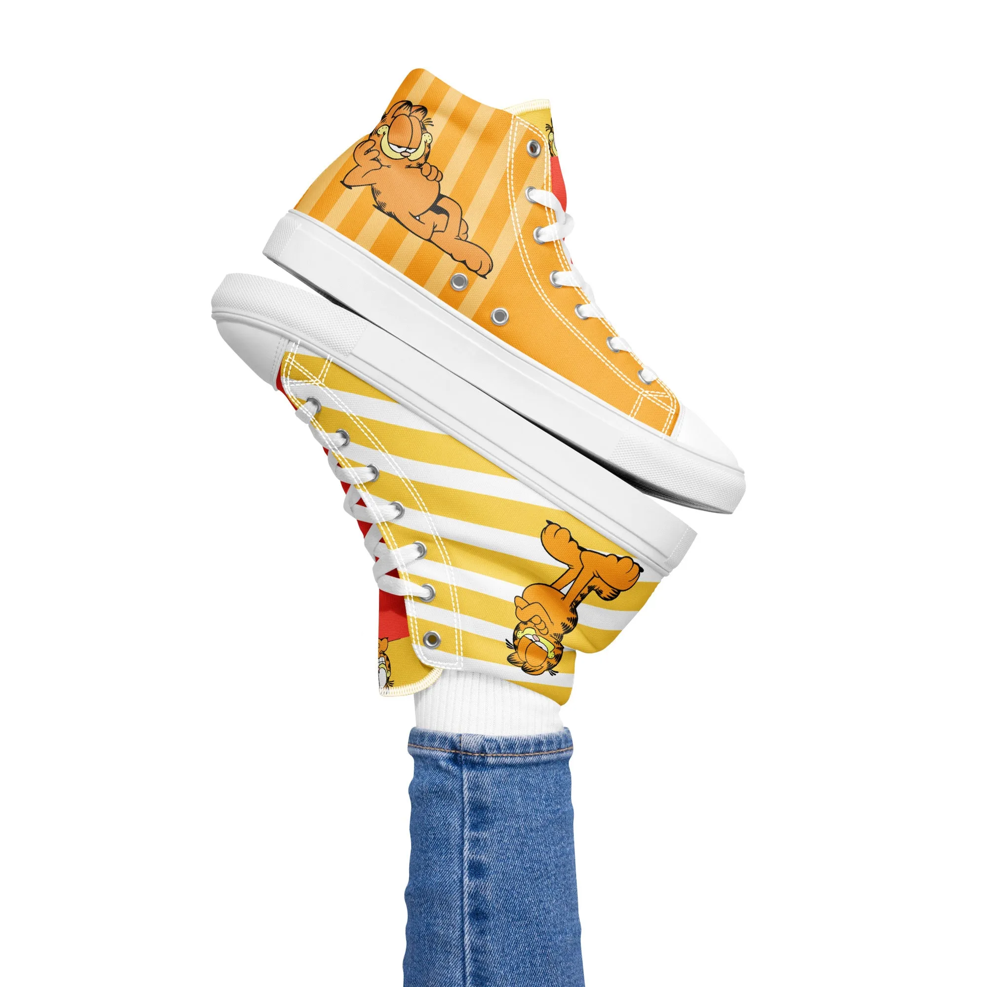 Garfield Women's High Top Custom Sneakers