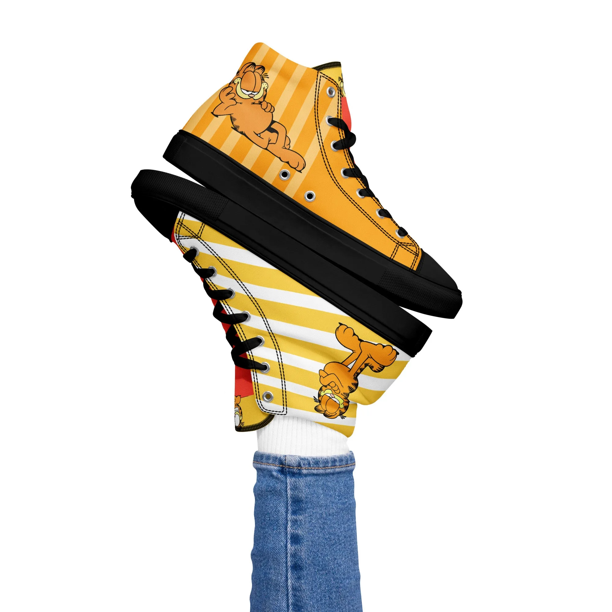Garfield Women's High Top Custom Sneakers