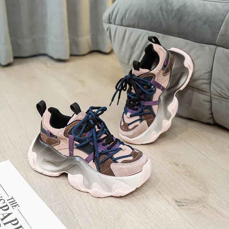 Gesine Platform Wedge Chunky Sneakers
