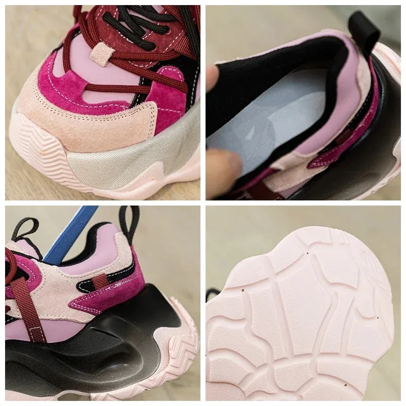 Gesine Platform Wedge Chunky Sneakers