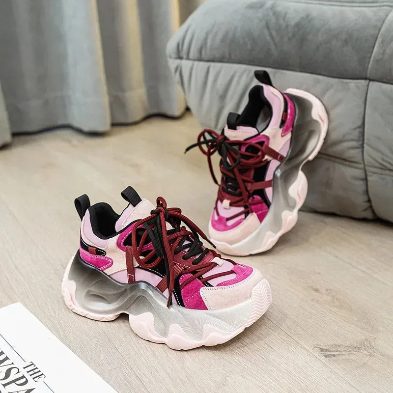 Gesine Platform Wedge Chunky Sneakers