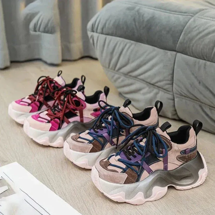 Gesine Platform Wedge Chunky Sneakers