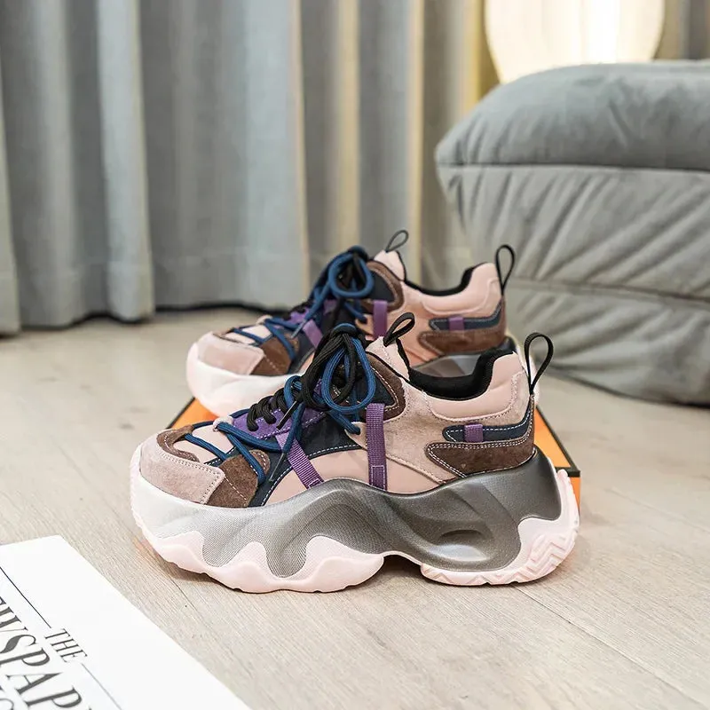 Gesine Platform Wedge Chunky Sneakers