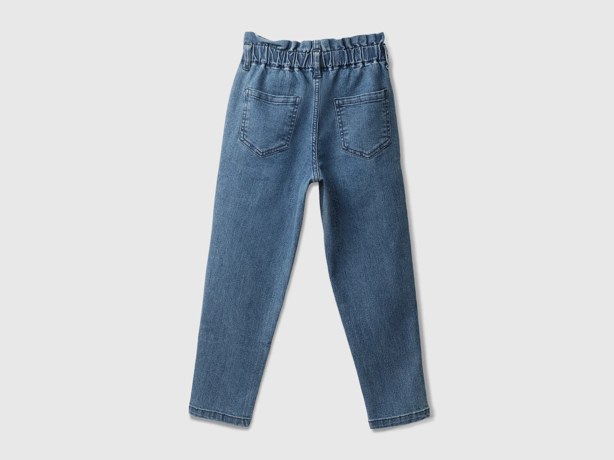 Girls Applique Baggy Fit Jeans
