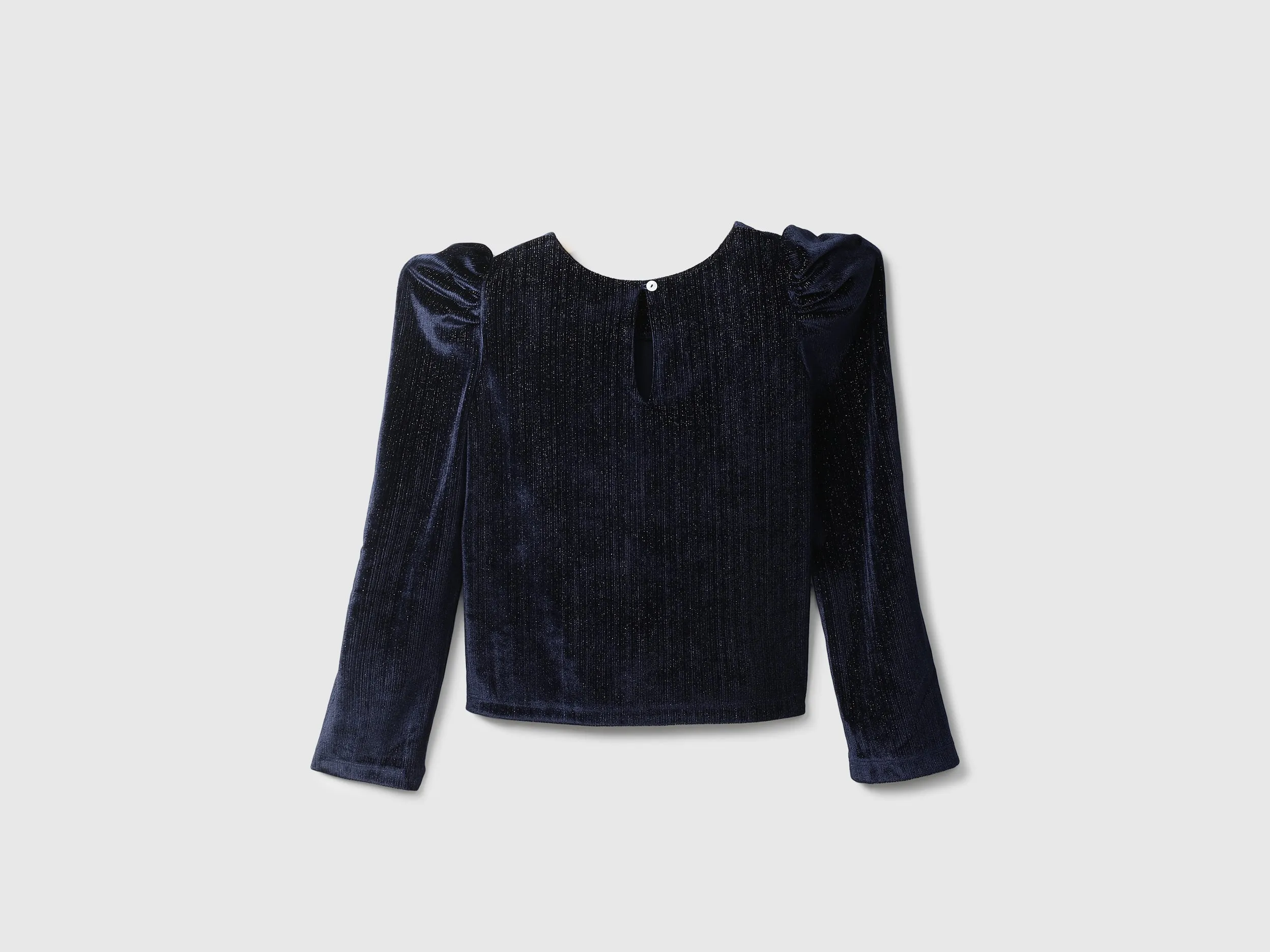 Girls Self Designed Round Neck Top