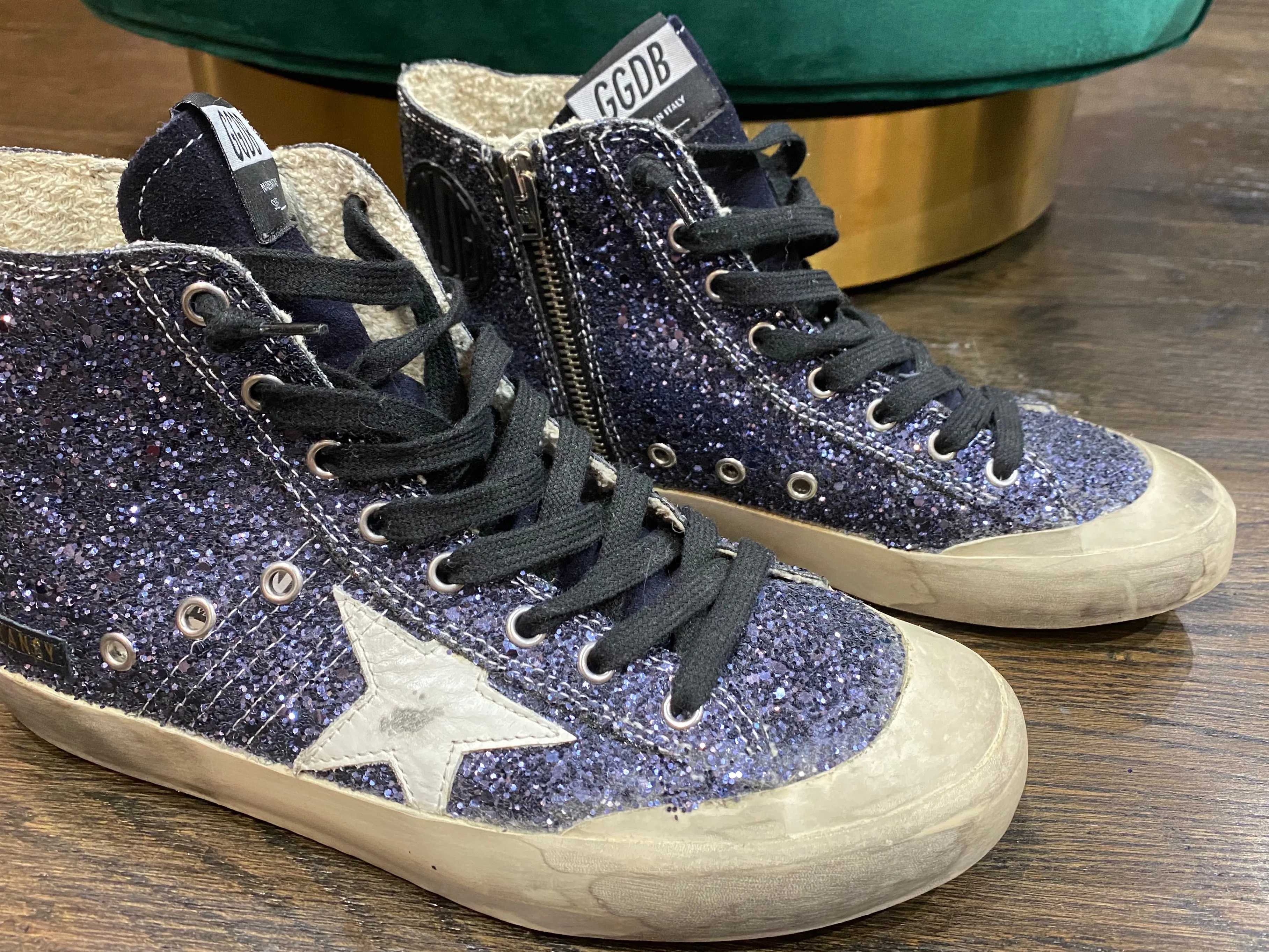 Golden Goose Fancy Glitter High Top