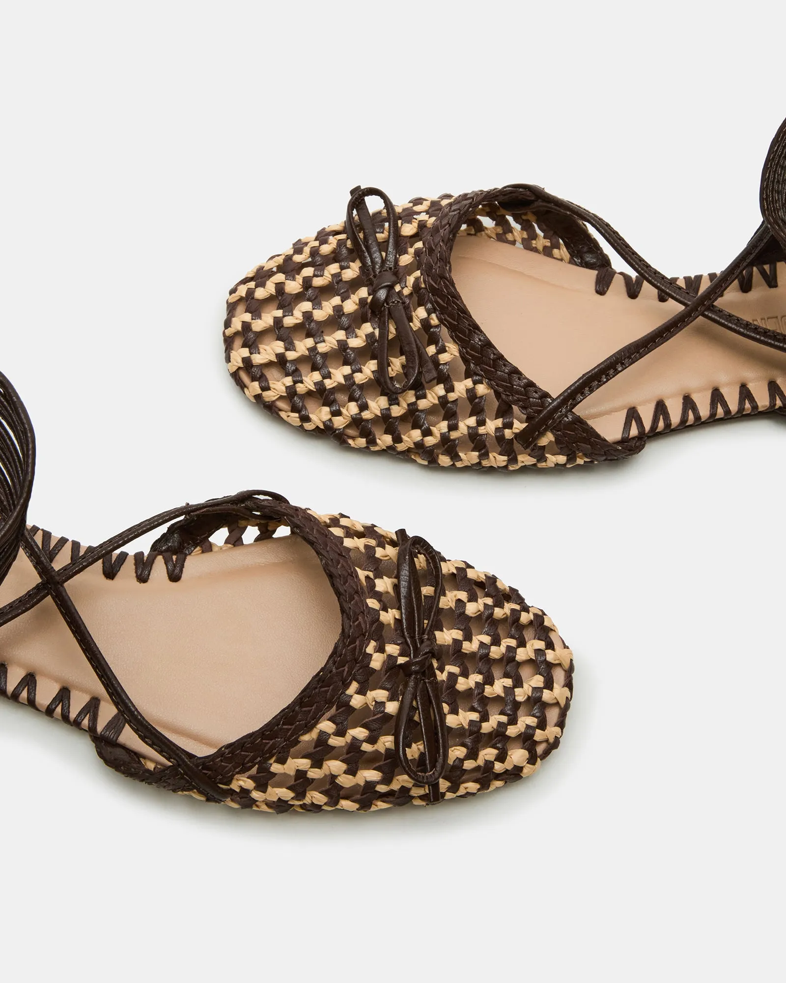 GOSSAMER BROWN LEATHER