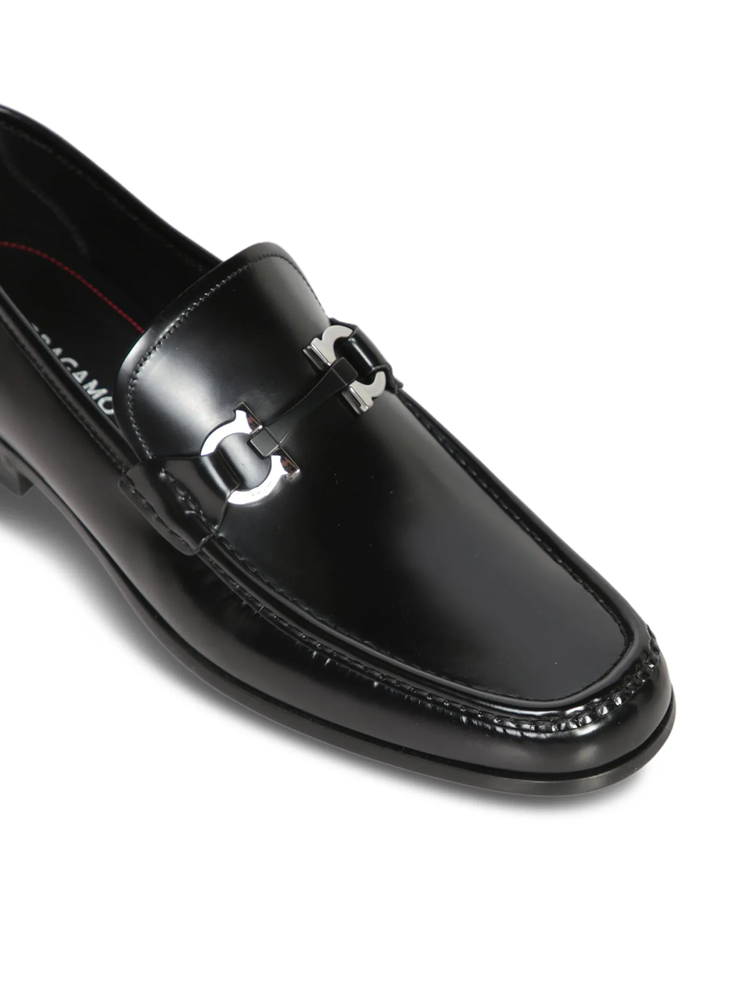 Grandioso Buckle Black Loafers