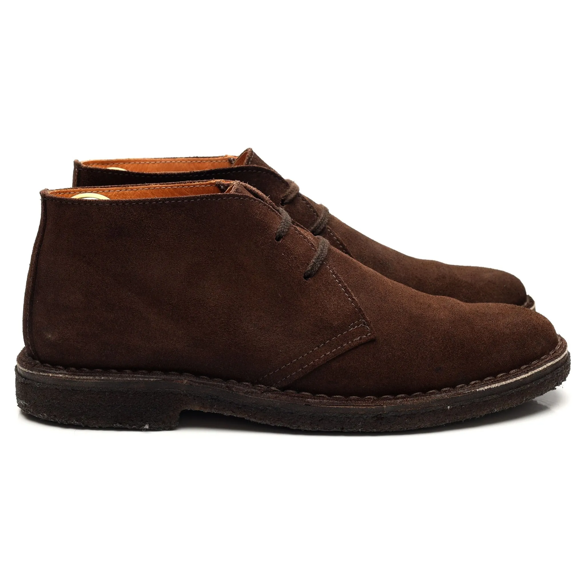 'Greenflex' Dark Brown Suede Chukka Boots UK 7 EU 41