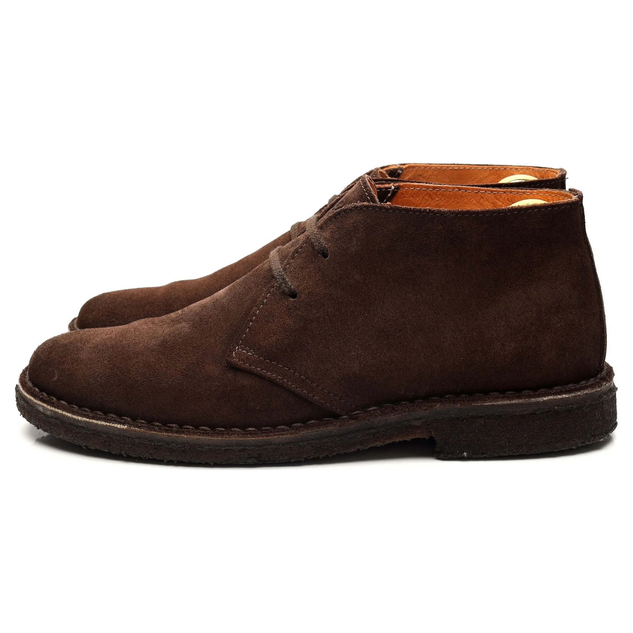 'Greenflex' Dark Brown Suede Chukka Boots UK 7 EU 41