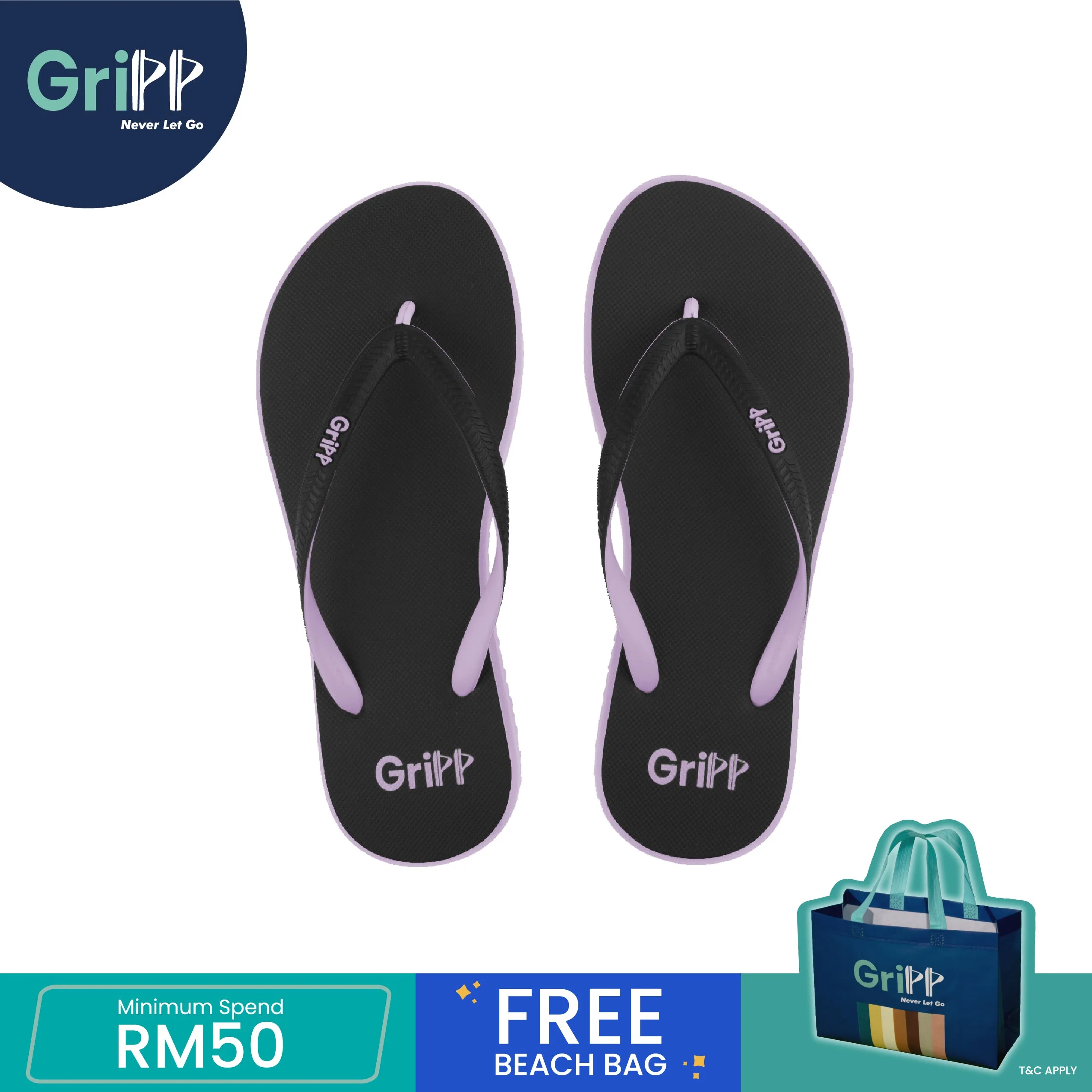 GriPP Sandals BoltZ S for Women – Premium Flip-Flops for Comfort and Style (Model F)