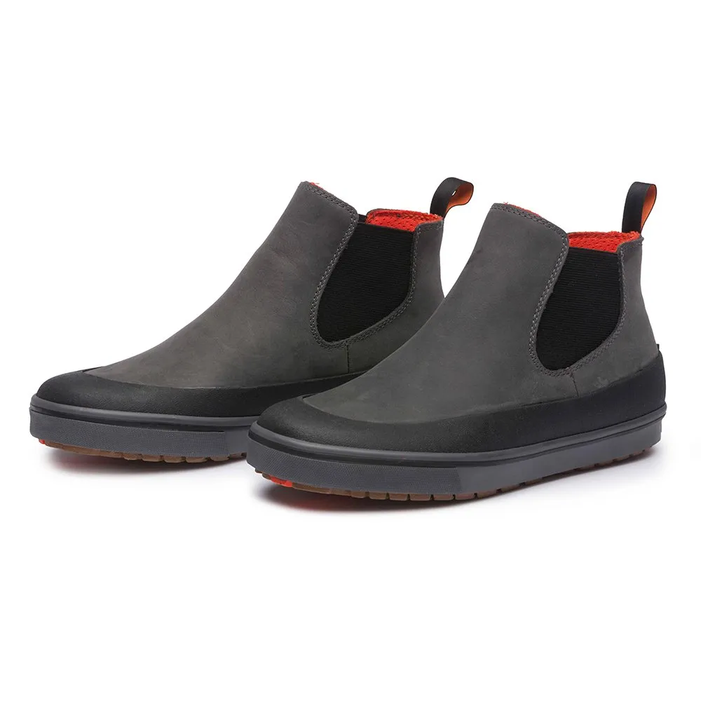 Grundens Freeboard Leather Chukka - Anchor