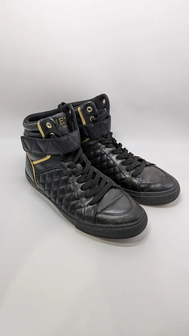 Guess Black Men's Millie High-Top Sneakers