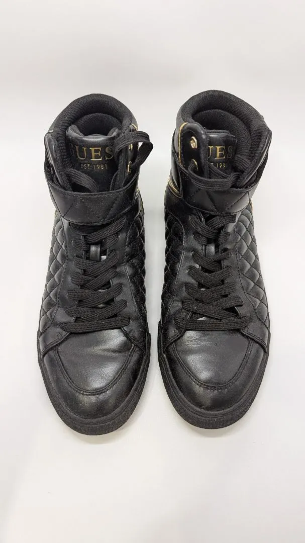 Guess Black Men's Millie High-Top Sneakers