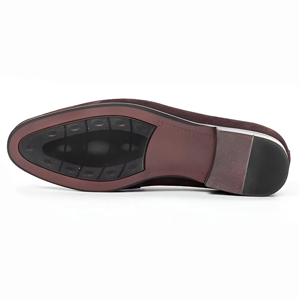 Handmade Leather Formal Penny Loafer Shoes for Men