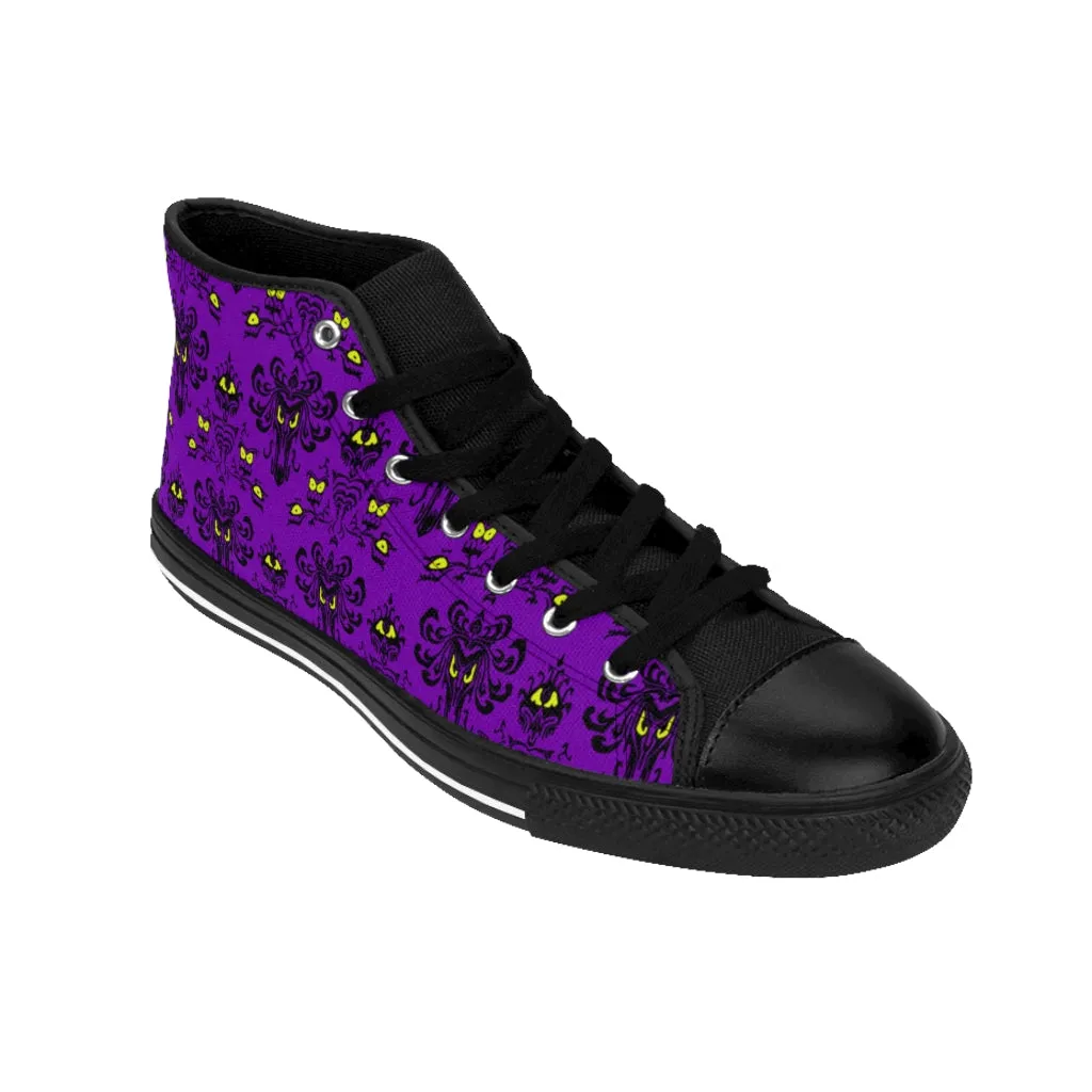 Haunted Wallpaper Men's High-top Sneakers