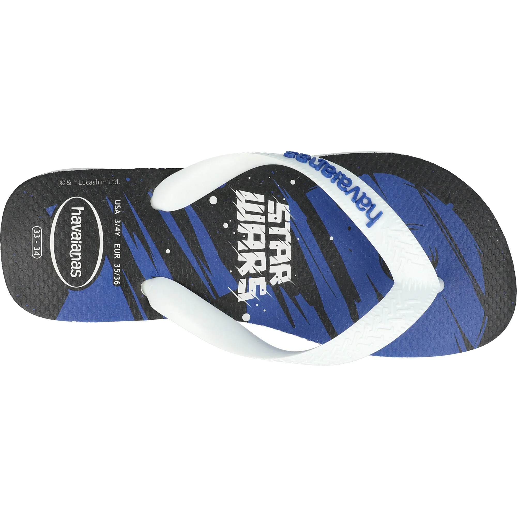 Havaianas Kids Top Star Wars White Sandals