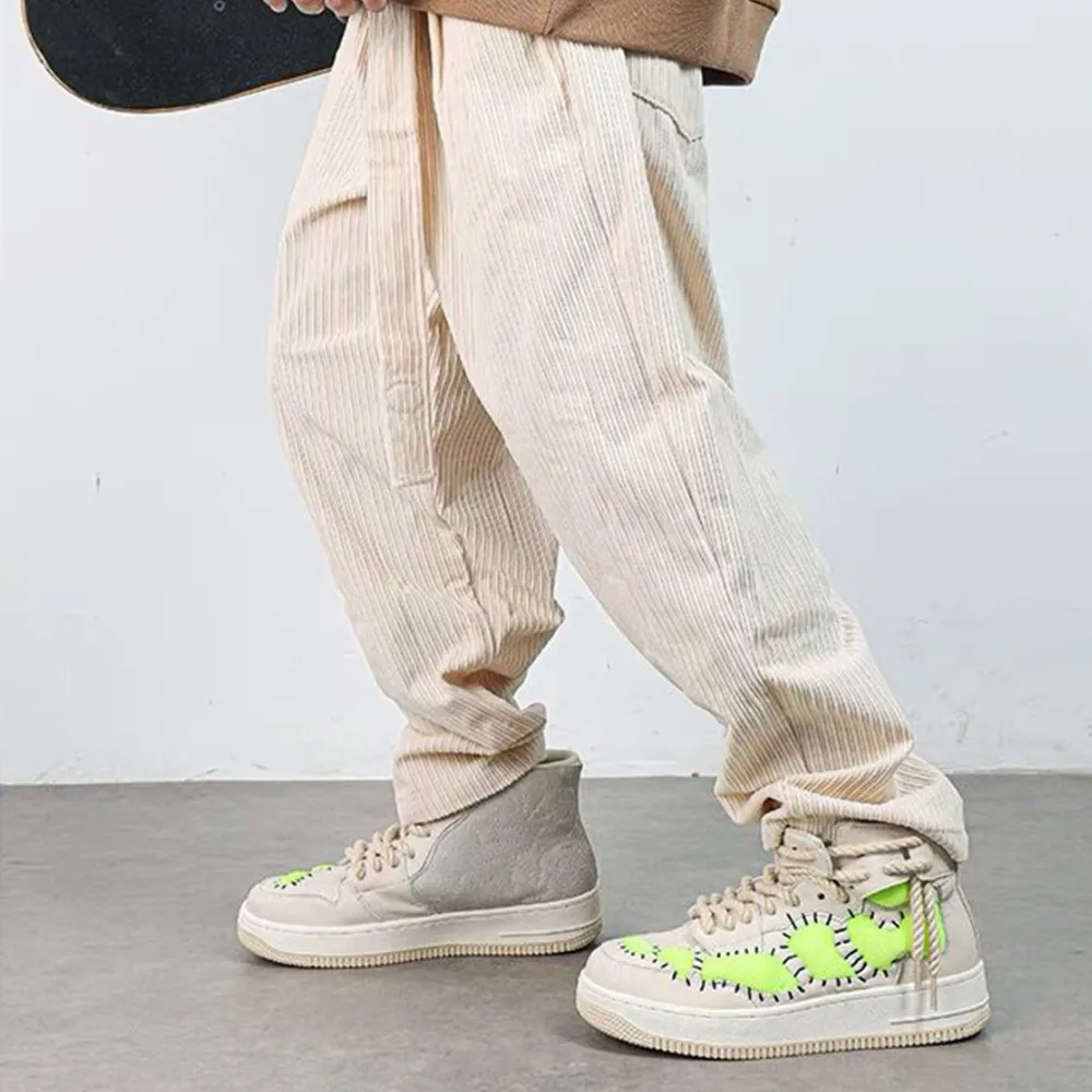 High Street Patchwork High Top Sneakers
