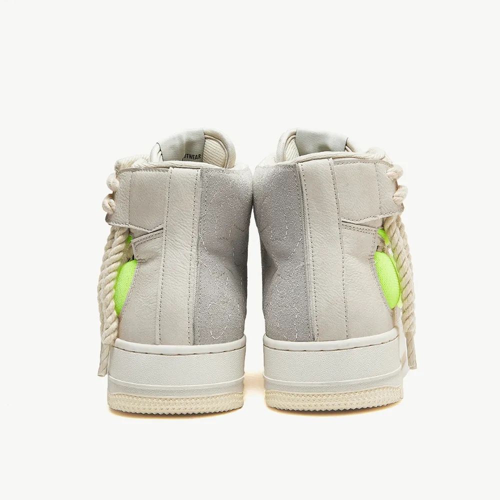 High Street Patchwork High Top Sneakers