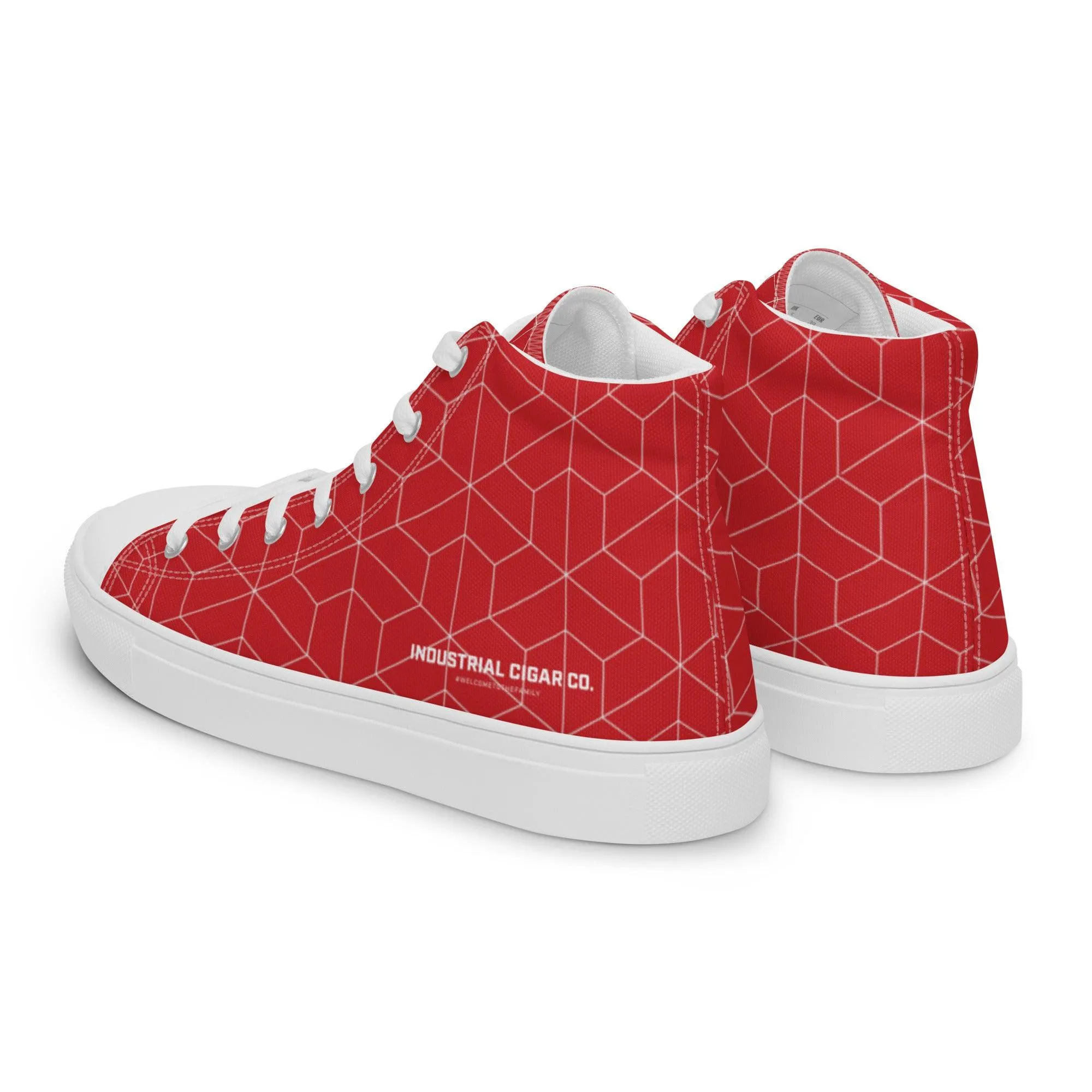 High Top Canvas Hex Sneakers
