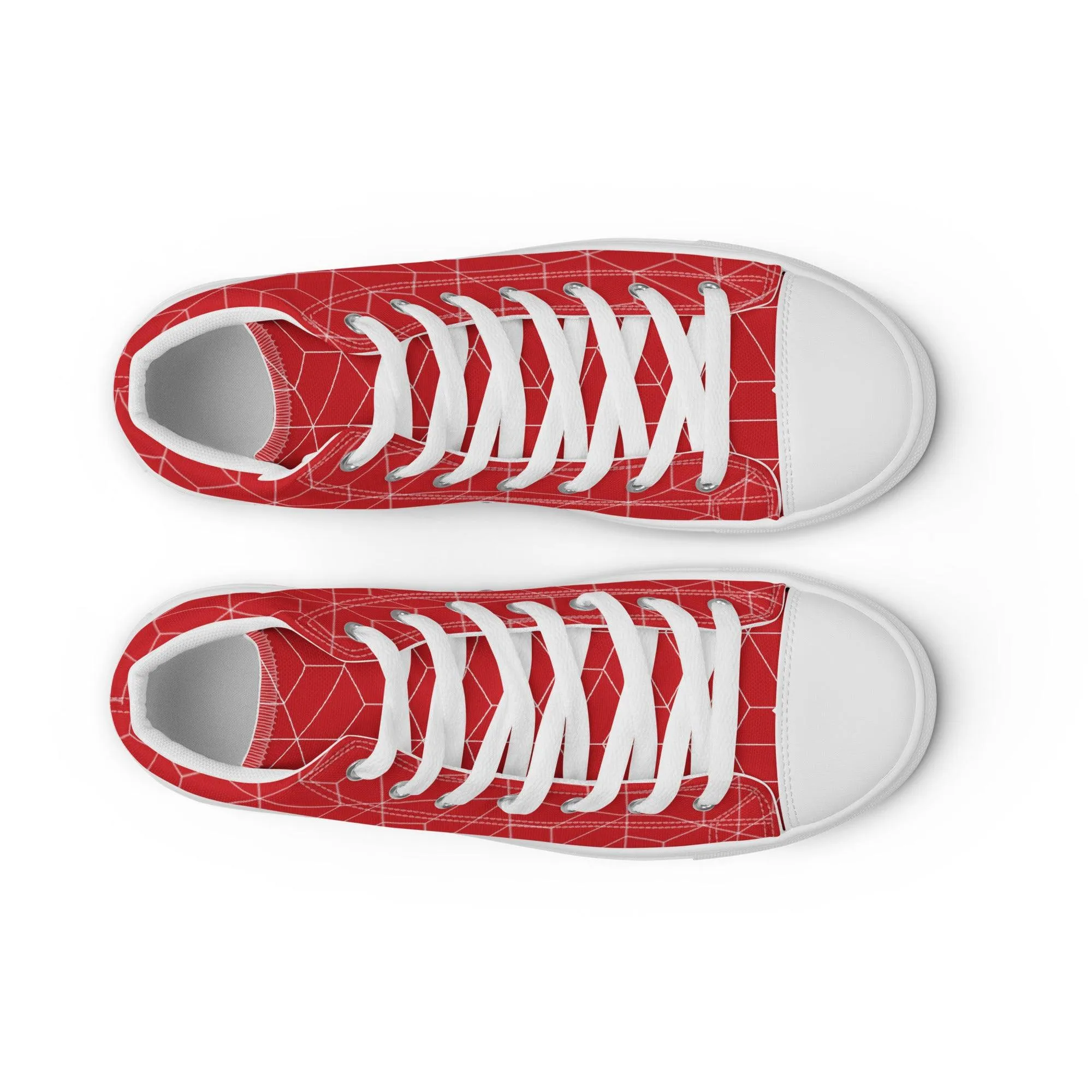 High Top Canvas Hex Sneakers
