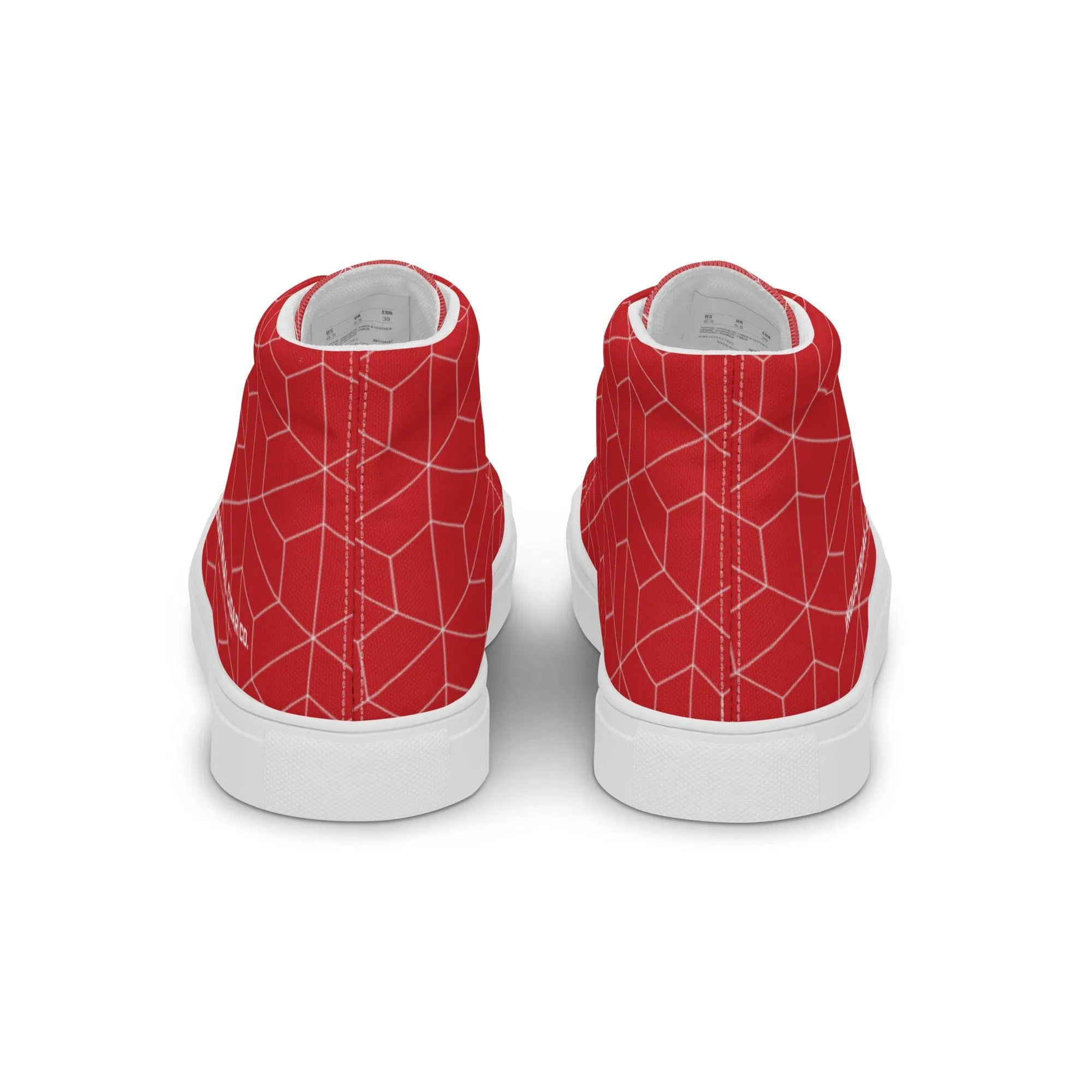 High Top Canvas Hex Sneakers