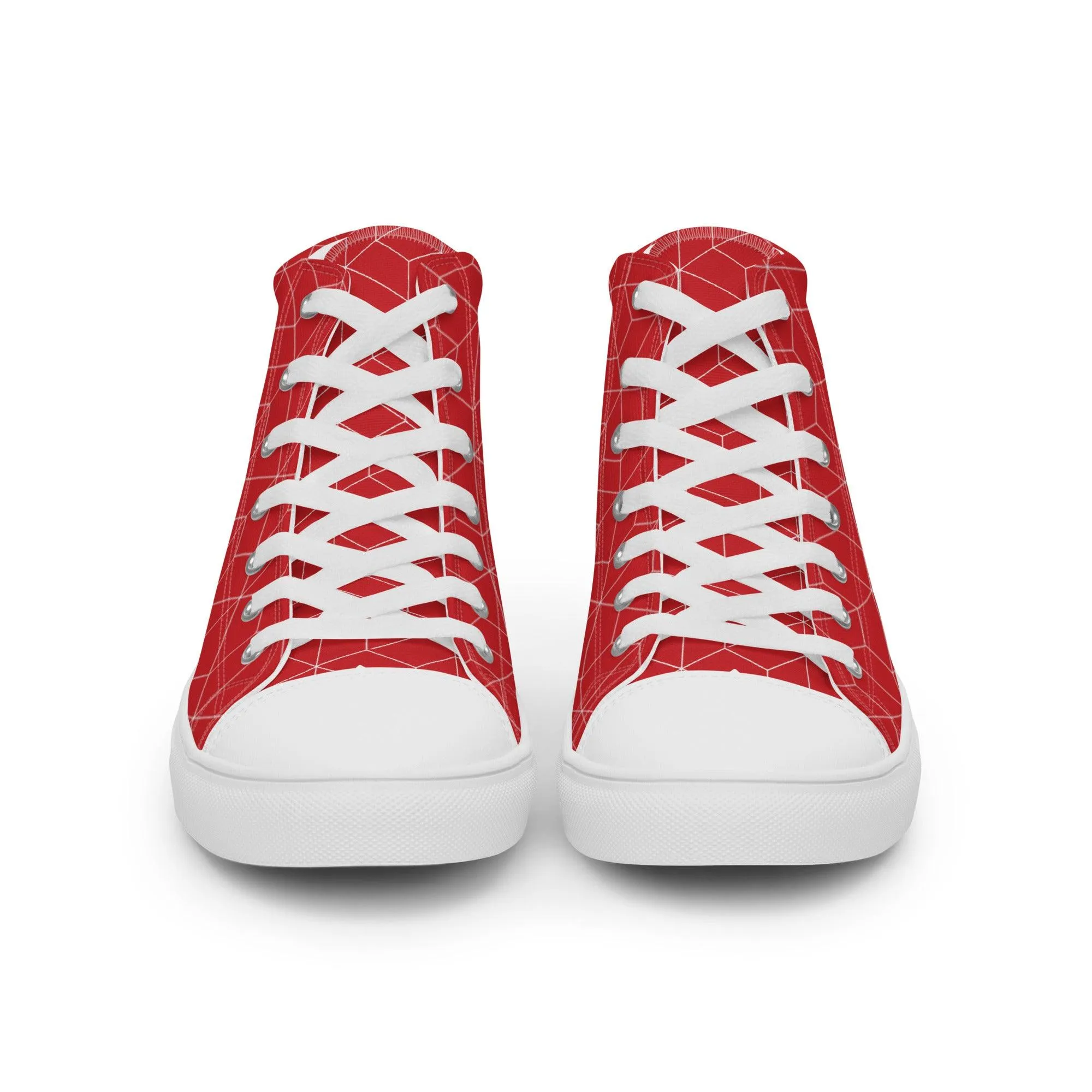 High Top Canvas Hex Sneakers