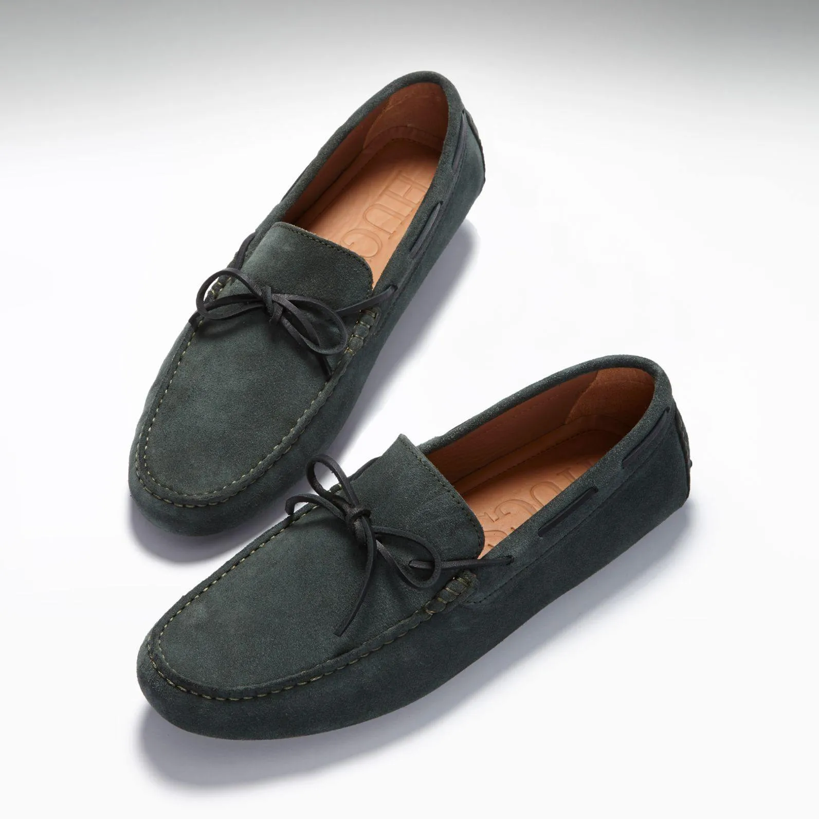 Hugs & Co Men's Luxury Leather Driving Loafer