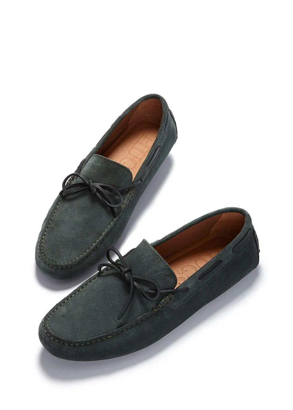 Hugs & Co Men's Luxury Leather Driving Loafer