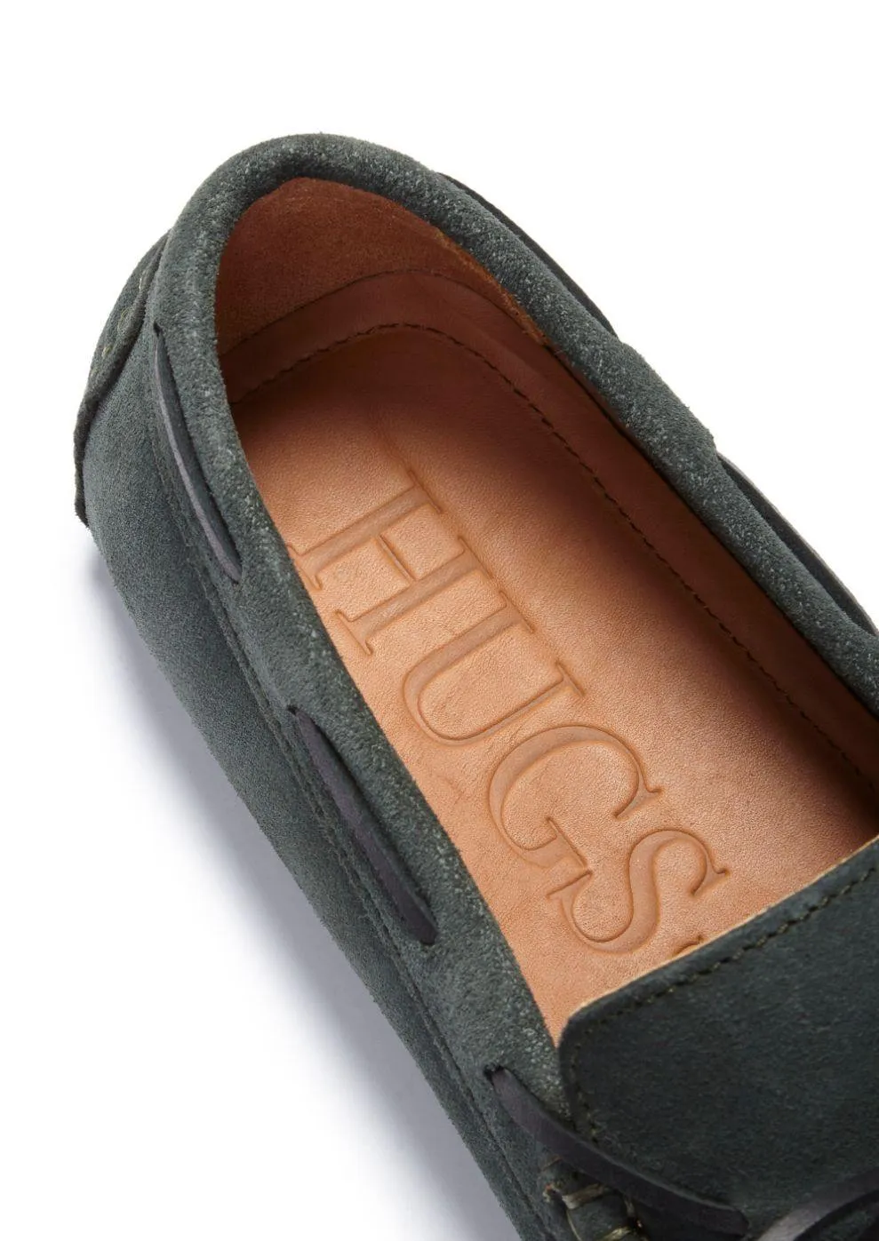 Hugs & Co Men's Luxury Leather Driving Loafer