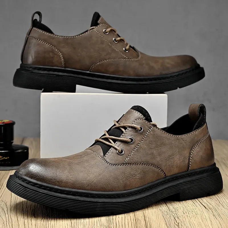 ItalianCraft Herren Oxford Schuhe