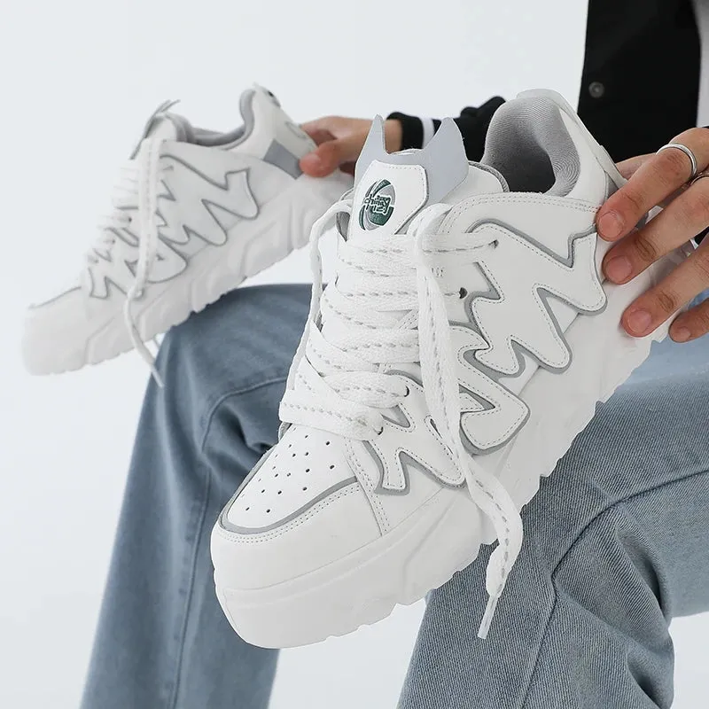 K-Fashion Lettered Sneakers