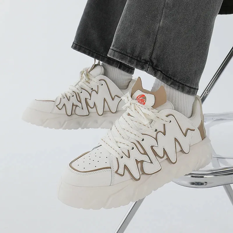 K-Fashion Lettered Sneakers
