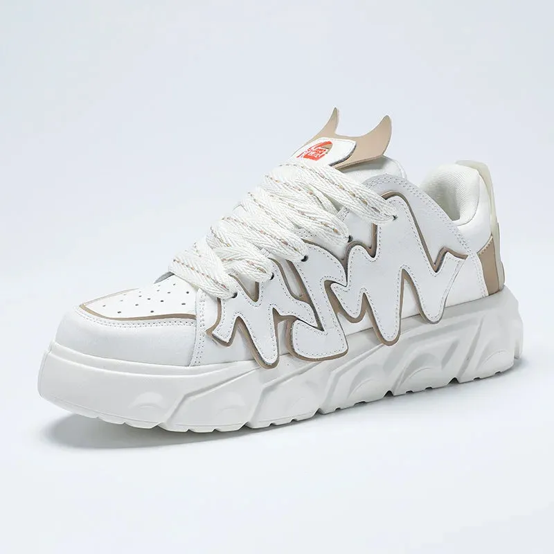 K-Fashion Lettered Sneakers